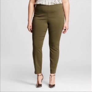 Who What Wear Mid Rise Skinny Cropped Pants